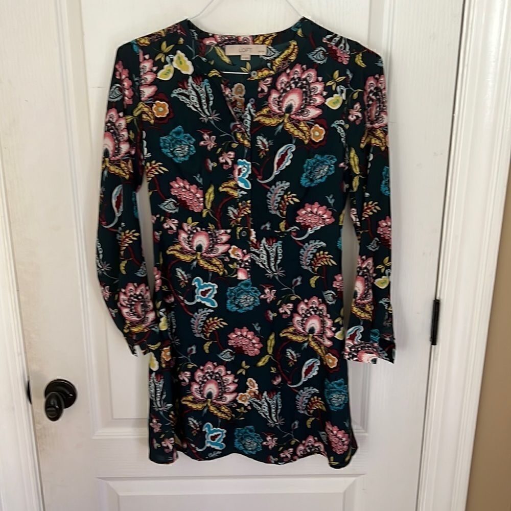 LOFT amazing Floral Dress